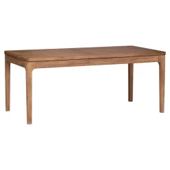 Mesa de jantar SABOR extensível castanha em madeira acácia