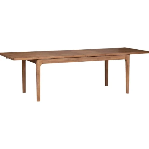 Mesa de jantar SABOR extensível castanha em madeira acácia