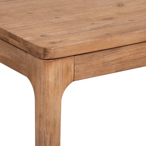 Mesa de jantar SABOR extensível castanha em madeira acácia