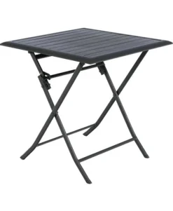 Mesa dobrável AZUA cinza graphite