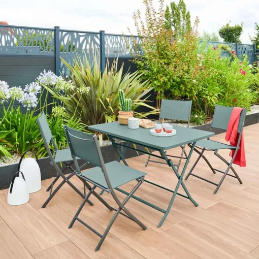Mesa dobrável GREENSBORO verde