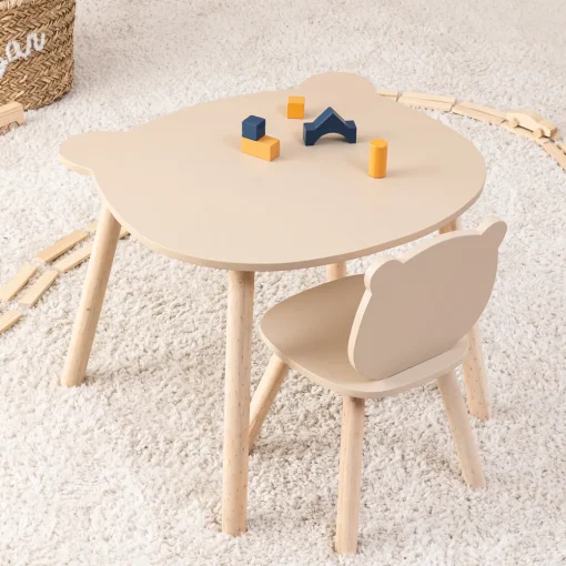 Mesa doucer ursinho castanho