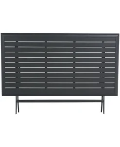 Mesa encartável AZUA cinza graphite