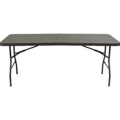 Mesa encartável cinza
