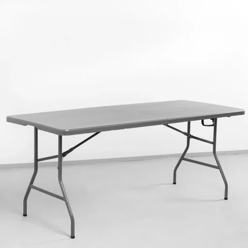 Mesa encartável cinza