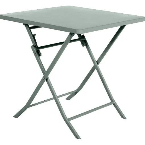 Mesa encartável GREENSBORO quadrado verde olive