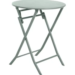 Mesa encartável GREENSBORO redonda verde olive
