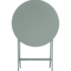 Mesa encartável GREENSBORO redonda verde olive