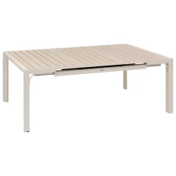 Mesa extensível automática ÉVASION linho 142-202cm