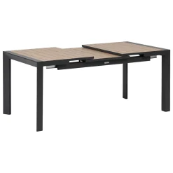 Mesa Extensível Automática Évasion Honey e Graphite 142cm