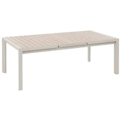 Mesa extensível automática ÉVASION linho e argile 214-274cm