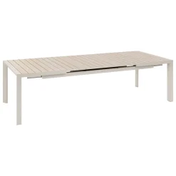 Mesa extensível automática ÉVASION linho e argile 214-274cm