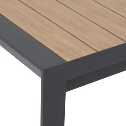 Mesa extensível automática Évasion honey e graphite 214-274cm