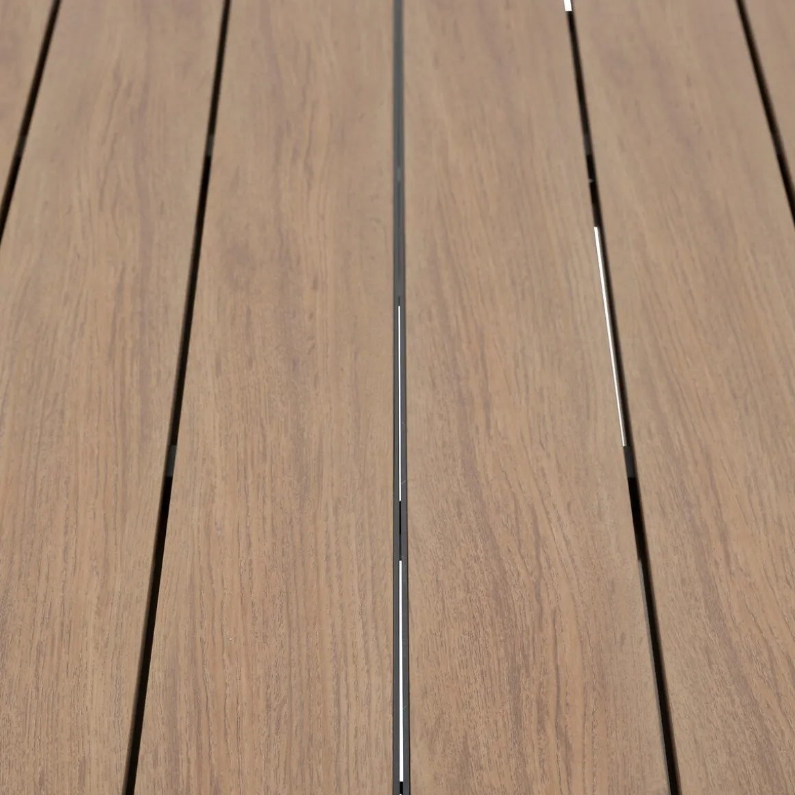 Mesa extensível automática Évasion honey e graphite 214-274cm