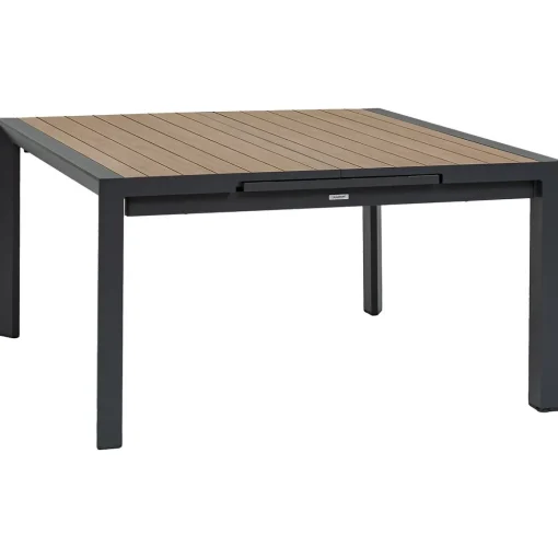 Mesa extensível automática EVASION castanho 142-202cm