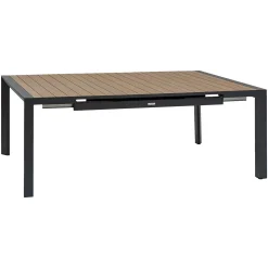 Mesa extensível automática EVASION castanho 142-202cm