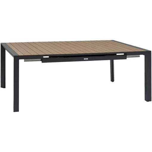 Mesa extensível automática EVASION castanho 142-202cm