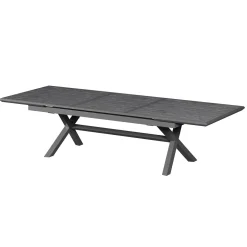 Mesa extensível AXIOME cinza ardósia 250-330cm