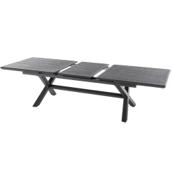 Mesa extensível AXIOME cinza ardósia 220-279cm