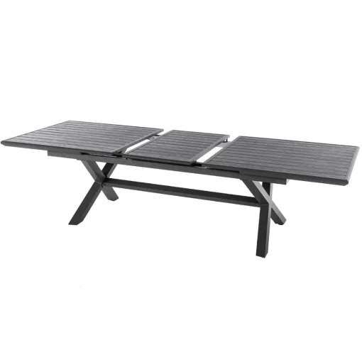 Mesa extensível AXIOME cinza ardósia 220-279cm