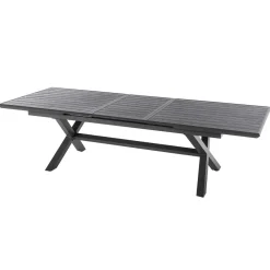 Mesa extensível AXIOME cinza ardósia 220-279cm