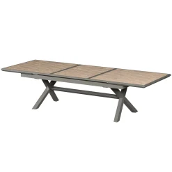 Mesa extensível AXIOME praline e honey 250-330cm