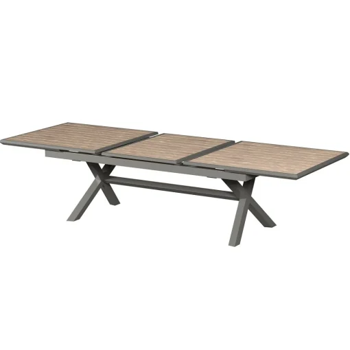 Mesa extensível AXIOME praline e honey 250-330cm