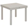 Mesa extensível Piazza Argile 90-180cm