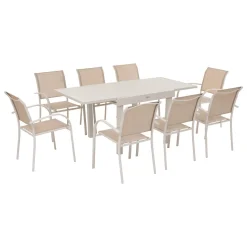 Mesa extensível Piazza Argile 90-180cm
