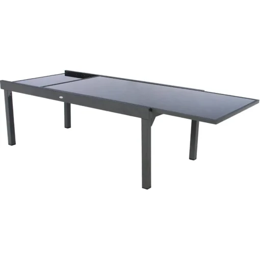 Mesa extensível PIAZZA cinza graphite 200-320cm