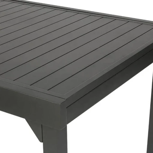 Mesa extensível PIAZZA cinza escuro 200/320cm