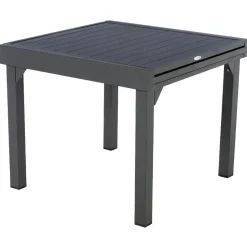 Mesa extensível PIAZZA cinza graphite 90-180cm