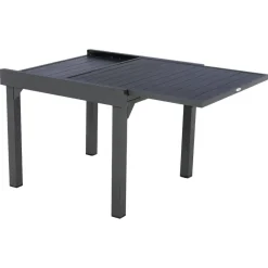 Mesa extensível PIAZZA cinza graphite 90-180cm