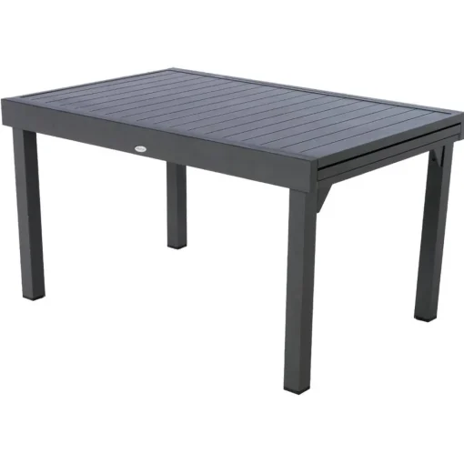Mesa extensível PIAZZA cinza graphite 135-270cm