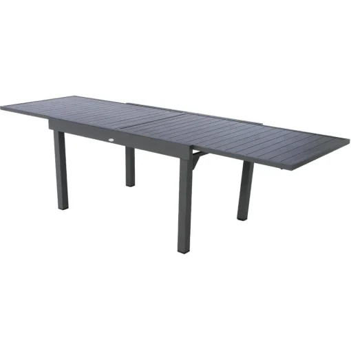 Mesa extensível PIAZZA cinza graphite 135-270cm