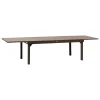 Mesa extensível PIAZZA tonka em alumínio 200-320cm