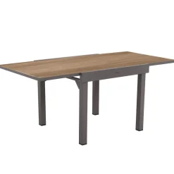 Mesa extensível PIAZZA tonka em alumínio 90-180cm
