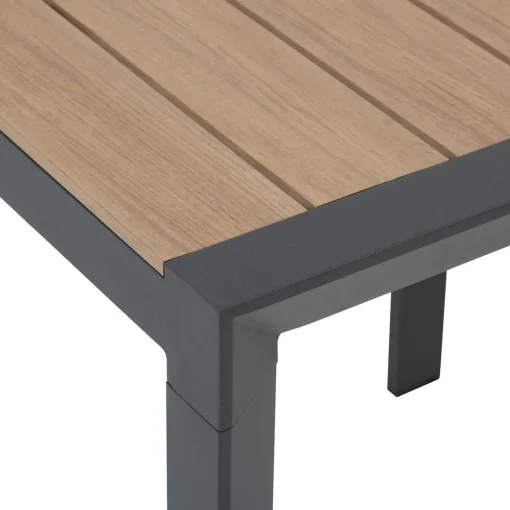 Mesa fixa EVASION em alumínio 75x70cm