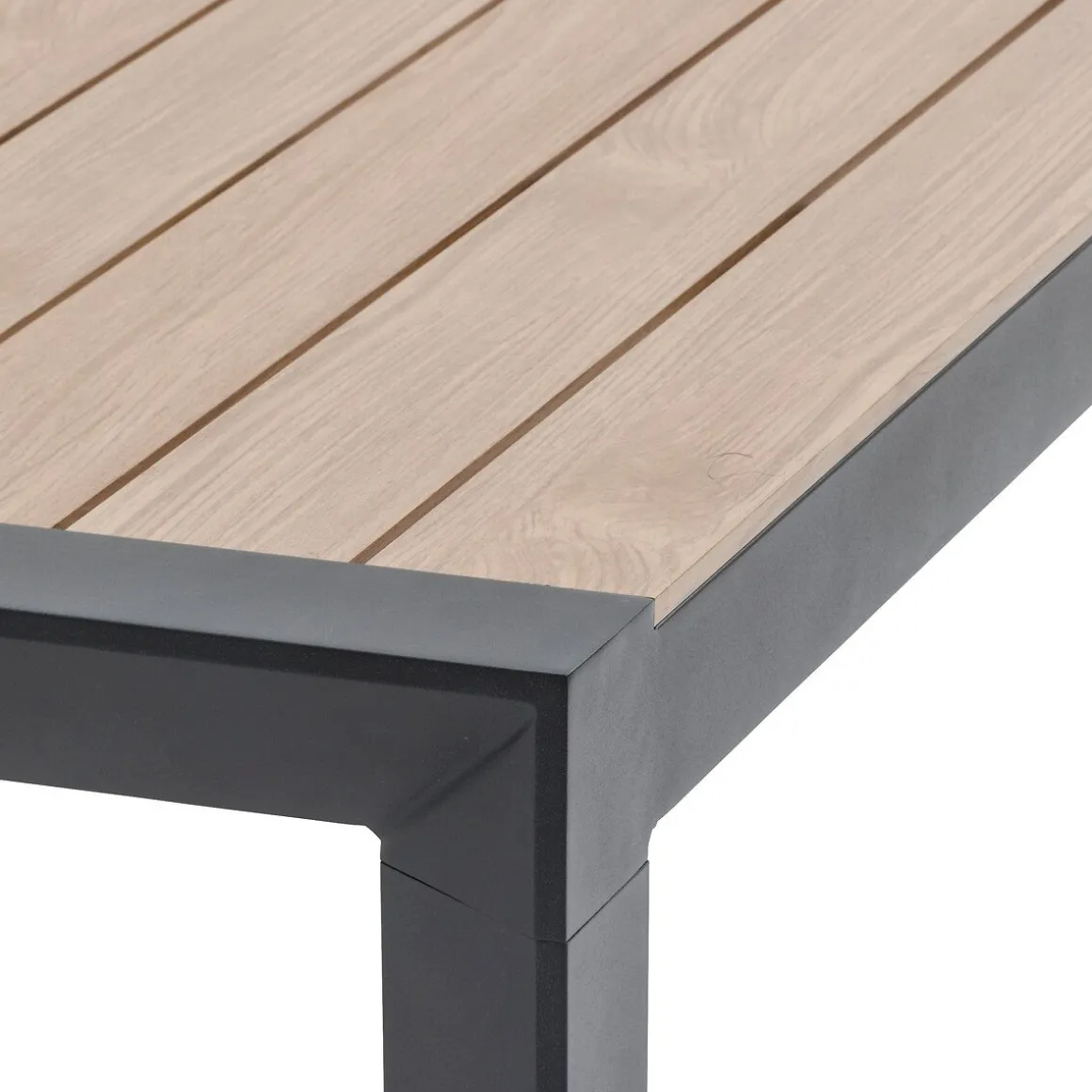 Mesa fixa EVASION em alumínio 12 lugares