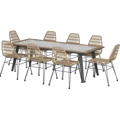 Mesa fixa LAMBADA 8 lugares