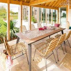 Mesa fixa LAMBADA 8 lugares