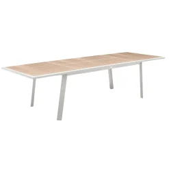 Mesa jardim extensível para 12 pessoas PAVANE em alumínio