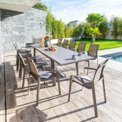 Mesa PAVANE extensível 12 lugares