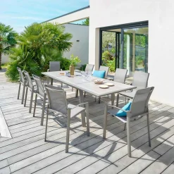 Mesa PAVANE extensível 10 lugares