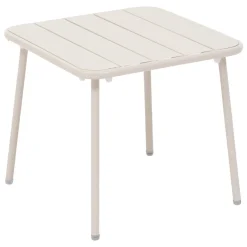 Mesa PHUKET bege em metal