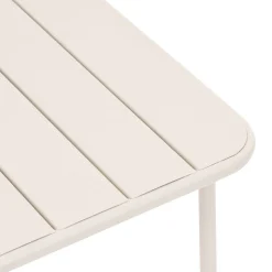 Mesa PHUKET bege em metal