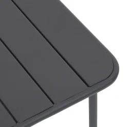 Mesa PHUKET cinza escuro em metal