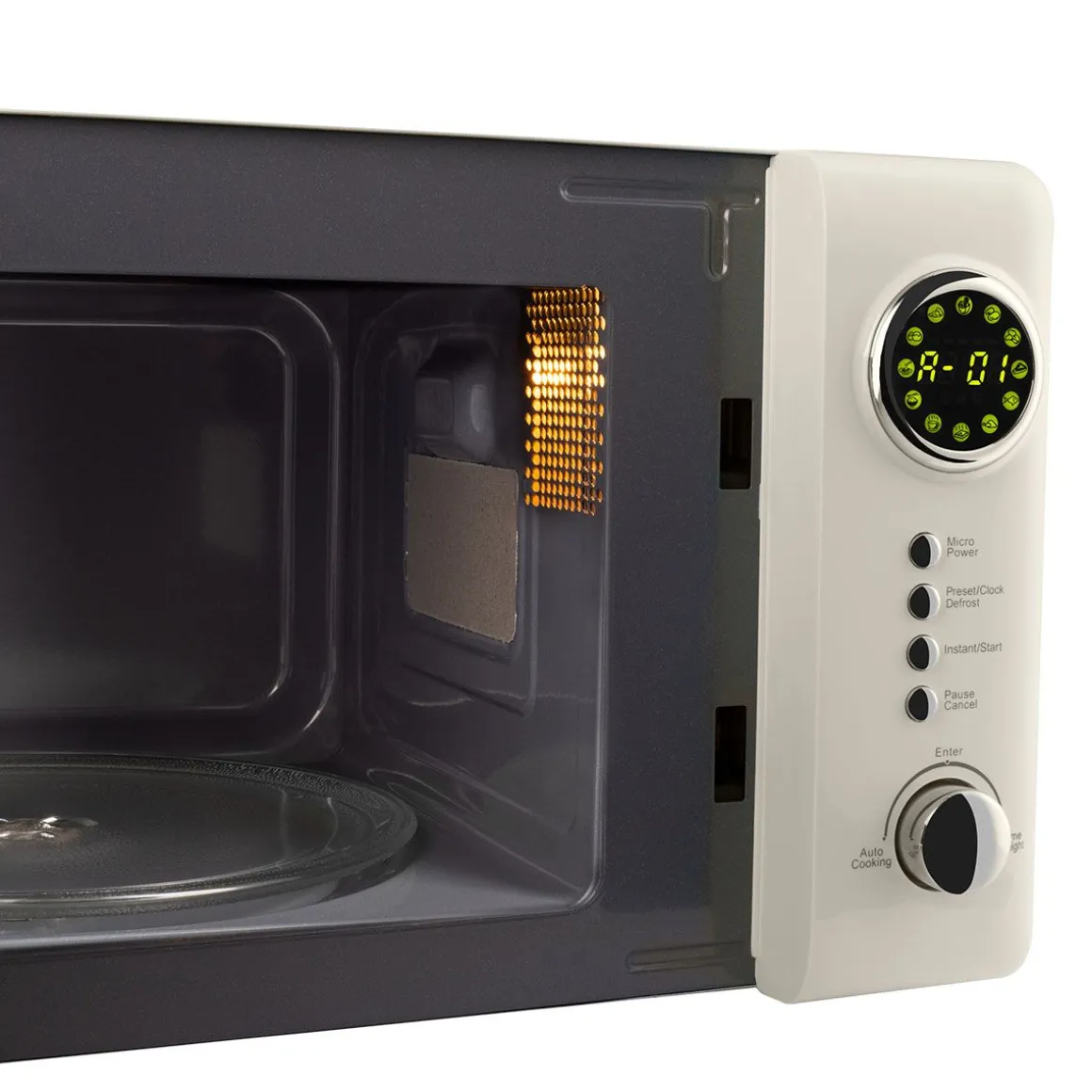 Microondas VINTAGE CUISINE creme 700w