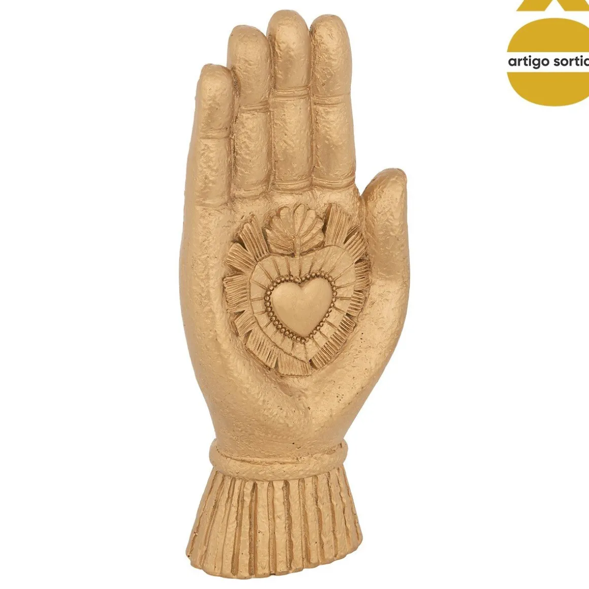 Mão decorativa em resina AMIRA