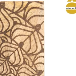 Moldura Buda Em Madeira Mango 10x15cm